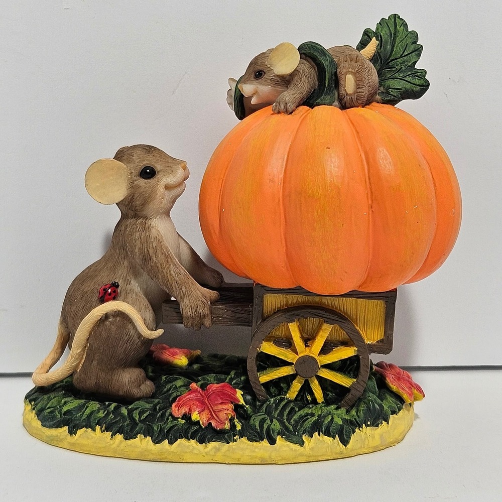 Charming Tails Enesco How Quickly Little Pumpkins Become Big Ones 4023629 Fall